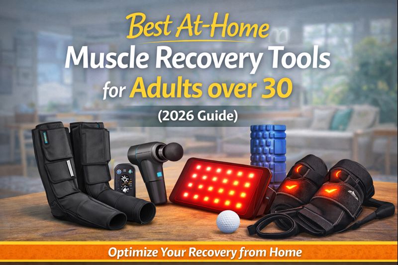 Best At-Home Muscle Recovery Tools for Adults over 30 (2026&nbsp;Guide)